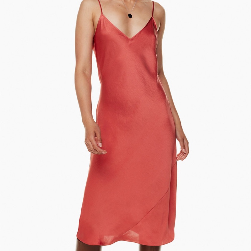 Only Slip Midi Dress Aritzia Wilfred